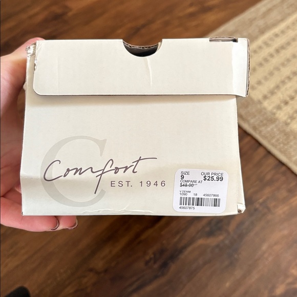 Cato Blue Sandals with Bow and Pearl Accents - Picture 8 of 8